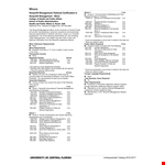 Free Nonprofit Management Certificate example document template