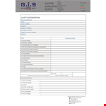 Supplier Factory Evaluation Report | Assessing Production Power example document template