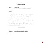 Express Your Sympathies with a Heartfelt Condolence Letter | Pakistan & Mashhad example document template