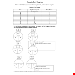 Pert Chart Template - Diagram to Complete Your Tasks example document template