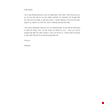 Create a Heartfelt Love Letter with Our Easy-to-Use Template - Still Thinking? Give It a Try Now! example document template