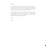 Create a Heartfelt Love Letter with Our Easy-to-Use Template - Still Thinking? Give It a Try Now! example document template 