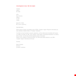 Offer Receipt Acknowledgement Letter Template example document template