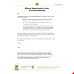 Reschedule Missed Appointment Letter Template example document template
