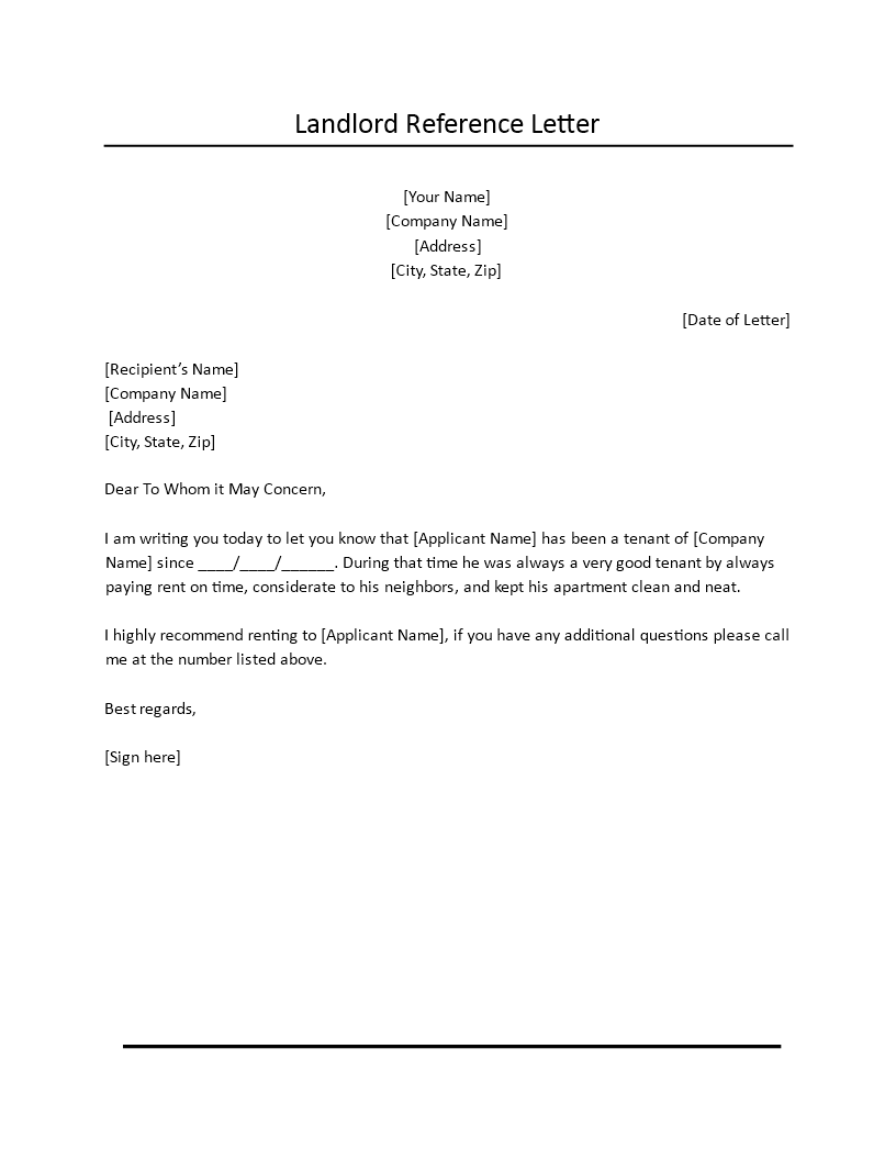 Rental Reference Letter From Employer Request A Letter From Your rental-reference-letter-from-employer-request-a-letter-from-your