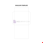 Envelope Format Template example document template