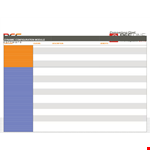 Dynamic Configuration Comparison Chart Template example document template