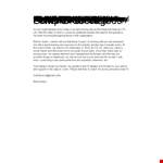 Farewell Email Template example document template