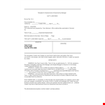 Quit Claim Deed Template for County Manager and Grantor Easement example document template