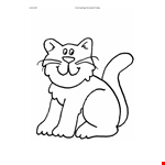 Printable Cat Coloring Page For Kids - Fun and Engaging Coloring Activity example document template 