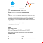 Project Contract Letter of Intent Between Parties example document template