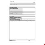 Witness Statement Form - Provide Accurate Account of Accident Occurrence example document template