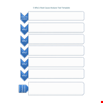 Efficient Root Cause Analysis Template | Analyze the Cause in Detail example document template