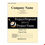 Customizable Project Proposal Template | Streamline your Process example document template