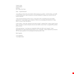 Resignation Letter for Personal Reasons | School Science Teacher example document template