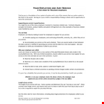 Employersandjuryservice example document template