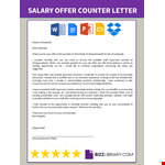 Salary Counter Offer example document template