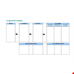 Create Effective Logic Models in Months Using Our Logic Model Template example document template