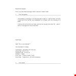 Email Samples Structure Class example document template