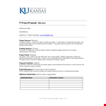 Win Over Sponsors with Our Project Proposal Template example document template