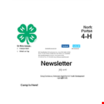 Norfolk Portsmouth Newsletter example document template