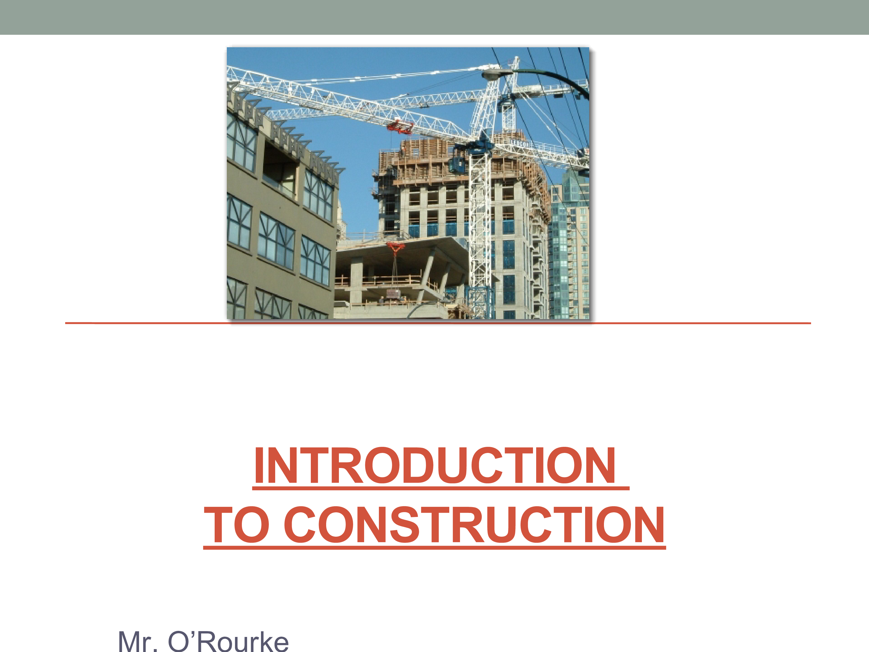 construction technology template
