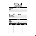 Get Instant Price Quotation for Your Requested Product Details example document template 