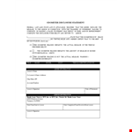 Get an Accurate Odometer Disclosure Statement from Lessor and Lessee | XYZ Templates example document template