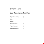 Effective Project Testing with our Test Plan Template - Download Now example document template
