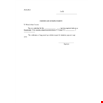 Employment Certificate Template for Formal Certification of Employment example document template