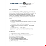 Head Copywriter Job | Boost Performance | Cycling Products example document template 