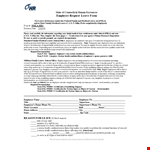 Leave of Absence Template for Employees: Child's Serious Leave Covered example document template 
