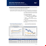 Retail Sales Report In Pdf example document template