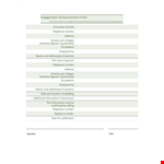 Engage Your Audience with Our Press Release Template - Submit Your Announcement Now! example document template