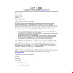 It Application Letter Format example document template