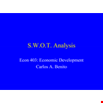 Swot Analysis Diagram example document template 