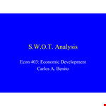 Swot Analysis Diagram example document template