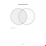 Venn diagram template example document template 