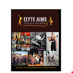Personal Training Business Plan Template | Boost Marketing & Fitness | Improve Wellbeing | Elyte example document template