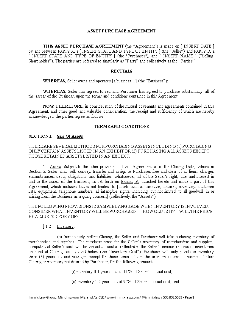 Simple Purchase Agreement Template For Business Buy Sell Agreement simple-purchase-agreement-template-for-business-buy-sell-agreement