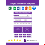 Project Investment Template example document template