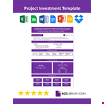 Project Investment Template example document template 