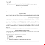Home Sales Contract Template example document template