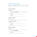 Create a Perfect Essay Outline with Our Template: Easy Paragraph and Reason Examples example document template