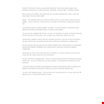 Long Love Letter To Boyfriend example document template 