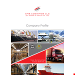 Logistics Company Description Example example document template