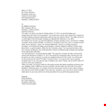 Termination Letter Template - Company Employee | March | Robin example document template