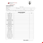 Donation Inventory Sample - Track Donors, Shoes, Scrubs example document template