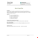 Project Planning Template - Streamline Objectives and Scope with Actual Results example document template