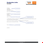 Format Of Resignation Letter Due To Personal Reasons example document template